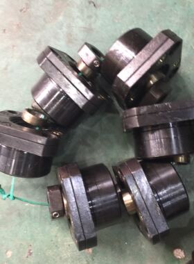 日本拆机件THK FK12滚珠丝杆支撑座轴承固定座滑台丝杆固定座