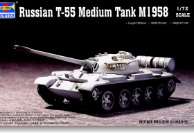 TRUMPETER/小号手 07282 T-55 中型战车1958年型