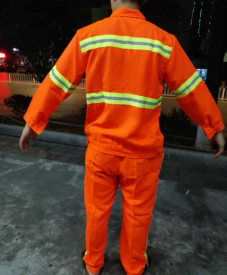 安全服环卫服装套装环卫长袖清洁工人工作服保洁服路政施工反光衣
