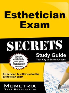 【预售】Esthetician Exam Secrets Study Guide: Esthetic...