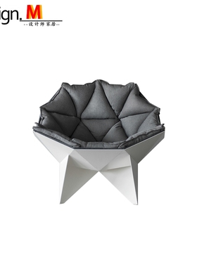 Design.M创意设计师家具Q1 lounge chair/休闲躺椅 玻璃钢造型椅