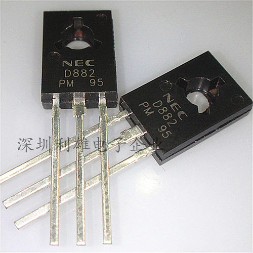 一件10个 全新 功率三极管 D882 2SD882 3A/40V NPN TO-126 现货