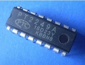 红外遥控发射器PT2249A DIP-16 PTC普诚原厂进口全新原 自家库存