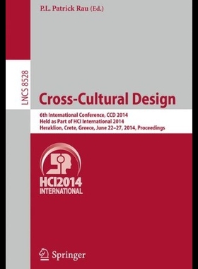 【预售】Cross-Cultural Design: 6th Internation