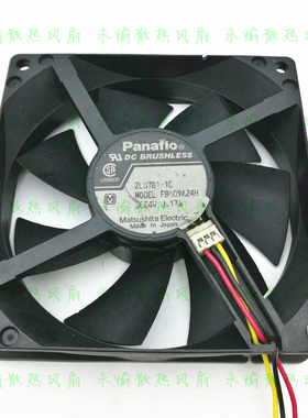 原装日本panaflo FBA09A24H 24V 0.17A 9CM 9025 变频器风扇