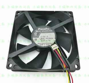原装日本panaflo FBA09A24H 24V 0.17A 9CM 9025 变频器风扇