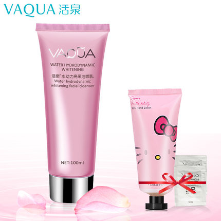 VAQUA\/活泉水动力亮采洁面乳100ml 清洁毛孔