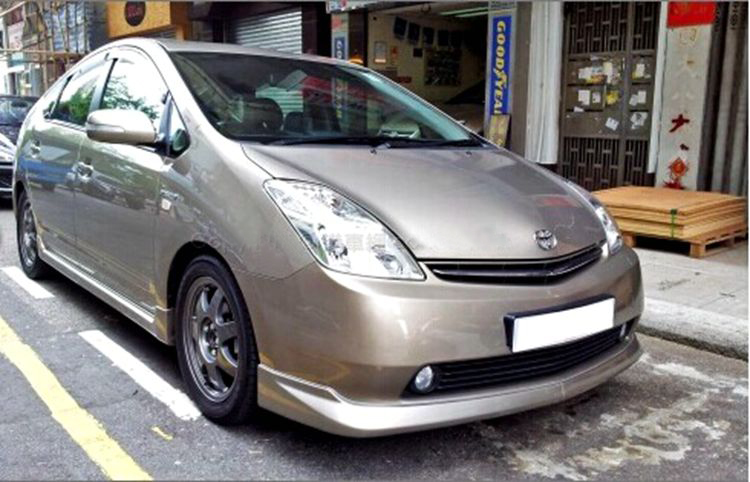 toyota prius nhw20丰田普锐斯改装包围头唇左右裙角 bodykits