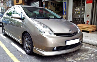 toyota prius nhw20 丰田普锐斯改装包围 头唇左右裙角 bodykits