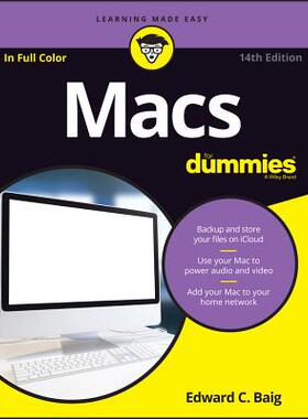 【预订】Macs for Dummies, 14/e
