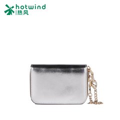 Hot new fashion double fastener female card card-the first layer leather cute card holder 5105H5704