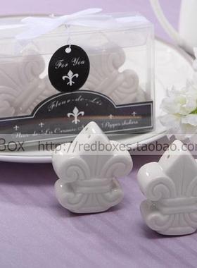 RedBox结婚抽奖游戏小礼品 派对结婚回礼创意 莺尾花胡椒罐调味罐