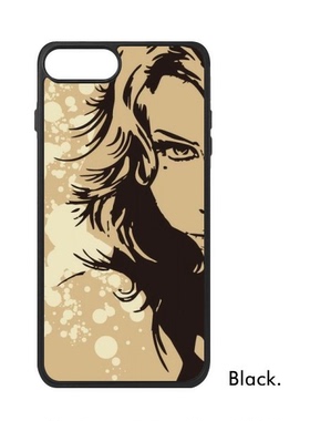 适用于iPhone优雅美丽美女后线画Xr手机壳max678plus11手机保护套