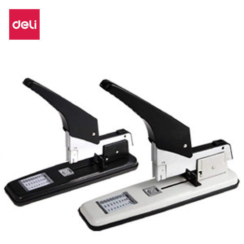 得力0399厚型订书器210页重型订书机多功能财务办公型厚层订书机