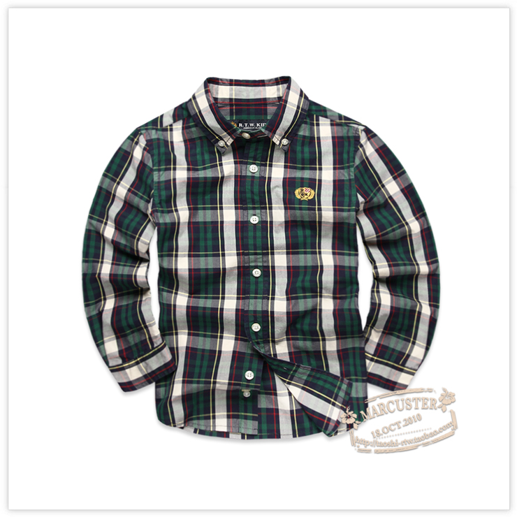 Chemise garcon à manche longue - Ref 2076113 Image 1