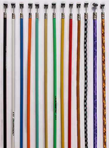 WarWolf山地车刹车线死飞自行车线刹公路车刹车线芯彩色线管套装