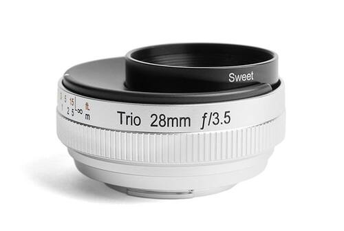 镜头宝贝Lensbaby Trio 28 三镜合一创意无反相机镜头.