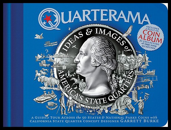 【预售】Quarterama: Ideas & Designs of America's State Qu