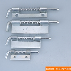 CL225镀白锌铰链 HL035 动力开关柜合页 DB227可焊接工业插销铰链