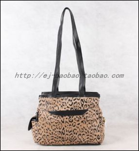 英伦复古 个性包外贸拼接反毛羊皮女包 真皮豹纹反绒皮单肩包包邮