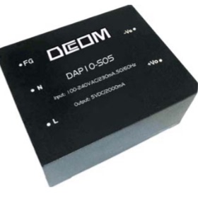 DAP10-S05 input:85-264VAC,output:5v  10w ac-dc电源模块