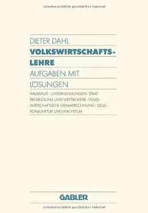 【预售】Volkswirtschaftslehre: Aufgaben Mit Losungen