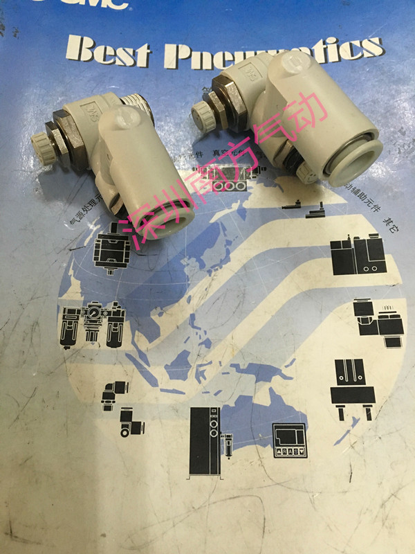 SMC 原装正品双向节流阀ASD530F-03-06S/10S现货特价