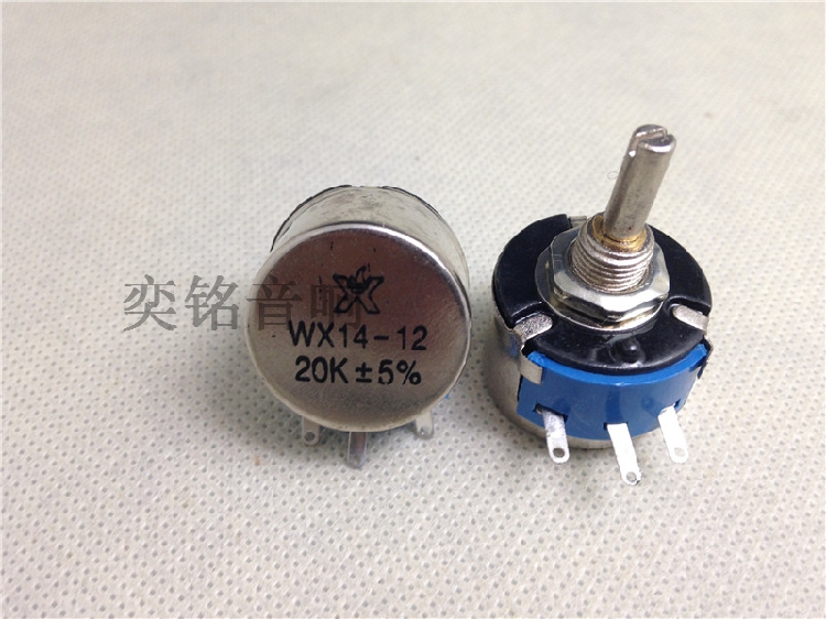 单圈线绕电位器 wx14-12 3w 20k 5% 灯丝平衡电位器