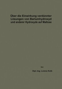 【预订】Uber Die Einwirkung Verdunnter Losun...