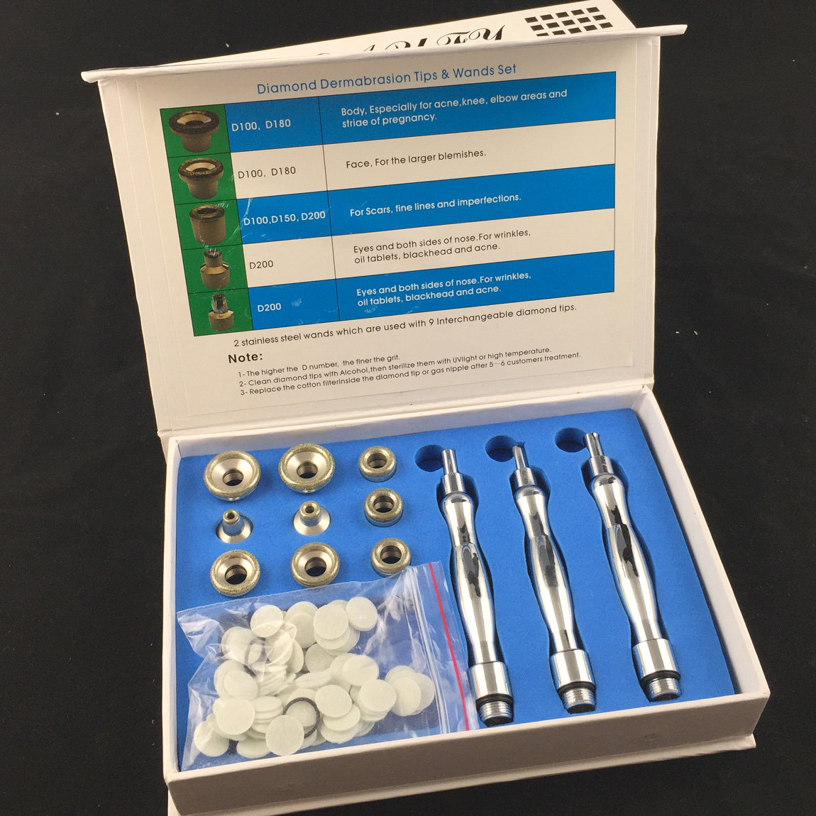 [雅苑芊芊美容,美体辅助工具配件]钻石微雕磨皮头微晶磨皮头美容磨皮美容月销量0件仅售138元