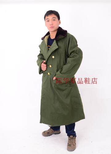 冬季长款棉大衣保暖防寒棉服男