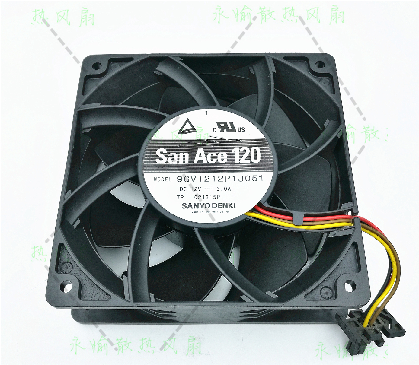 Ô×°Sanyo/ÈýÑó 9GV1212P1J051 12V 3A 12038 12cm ±©Á¦ É¢ÈÈ·çÉÈ