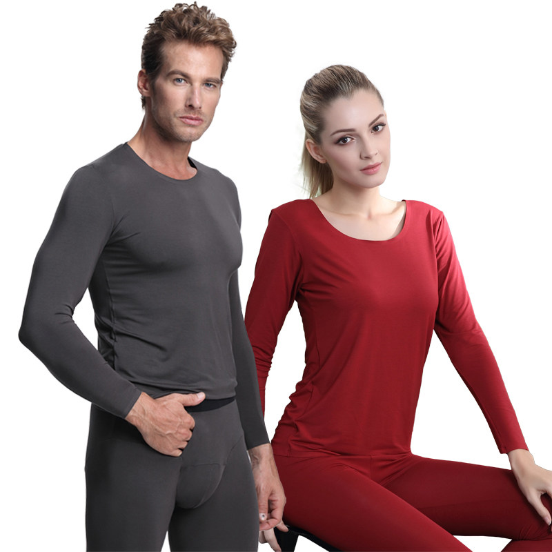 Sous-vêtement chaud jeunesse simple en viscose - Ref 755325 Image 1