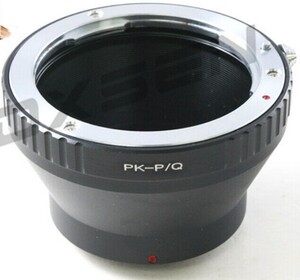 PK-PQ 宾得PK K镜头转宾得Pentax Q PQ 相机转接环 Q-S1 Q7 Q10