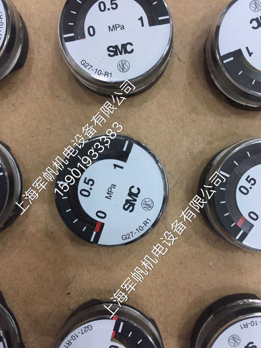 SMC 原装正品压力表 G27-10-R1 现货