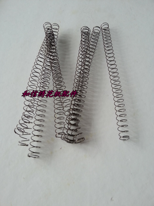 电脑绣花机配件 绣花机弹簧 针杆弹簧长 马头机弹簧