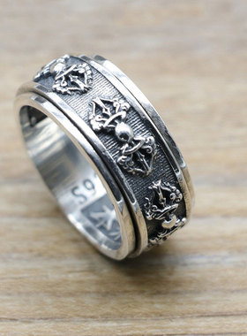 民族风心经六字真言复古金刚杵