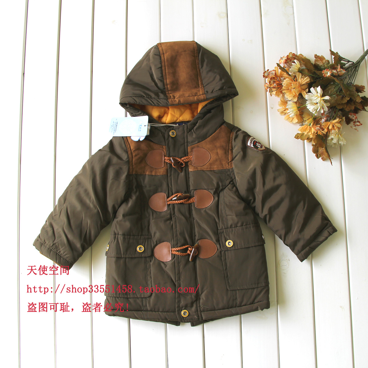 4棉衣童装折特价婴姿坊冬装新款