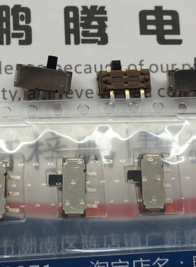 原装日本ALPS 3脚2档贴片拨动开关 SSSS211603 微型侧拨滑动行程