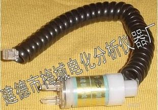 12C KY氧电极 7B氧电极4芯弹簧线水晶头探头 100A氧电极