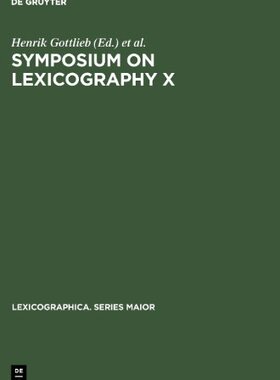 【预售】Symposium on Lexicography X: Proceed...