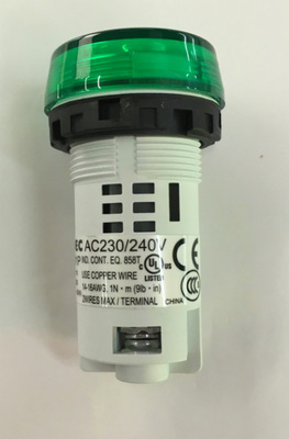 日本和泉 YW系列开孔22 φ22 指示灯（一体型）YW1P-1BUQM3G