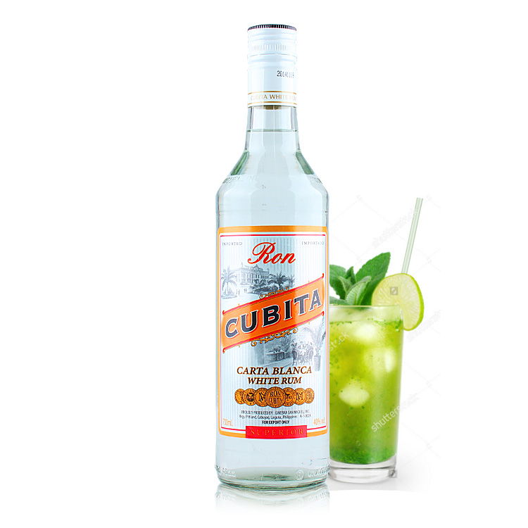 进口洋酒CUBITARUM古贝塔白朗姆酒700ml烘焙莫吉托鸡尾酒基酒包邮