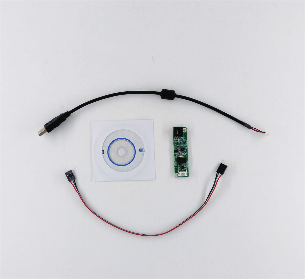 四线电阻触摸屏_外置USB线35mm控制器／卡套件 （插U口）