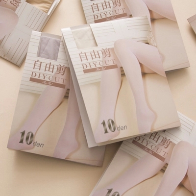 FF 6051TSUTSU自由剪 随意剪不抽丝丝袜连裤袜夏天防嗮薄袜10色