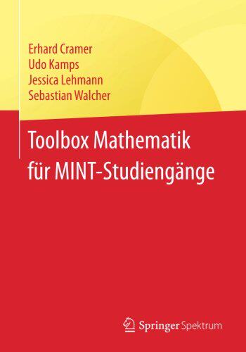 【预订】Toolbox Mathematik Fur Mint-Studiengange