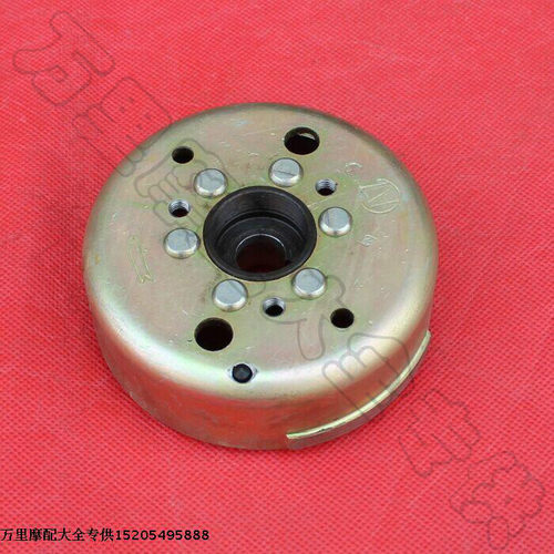 雅马哈风帆90转子 磁钢 印王90 XH90 西湖90磁电机转子 磁缸