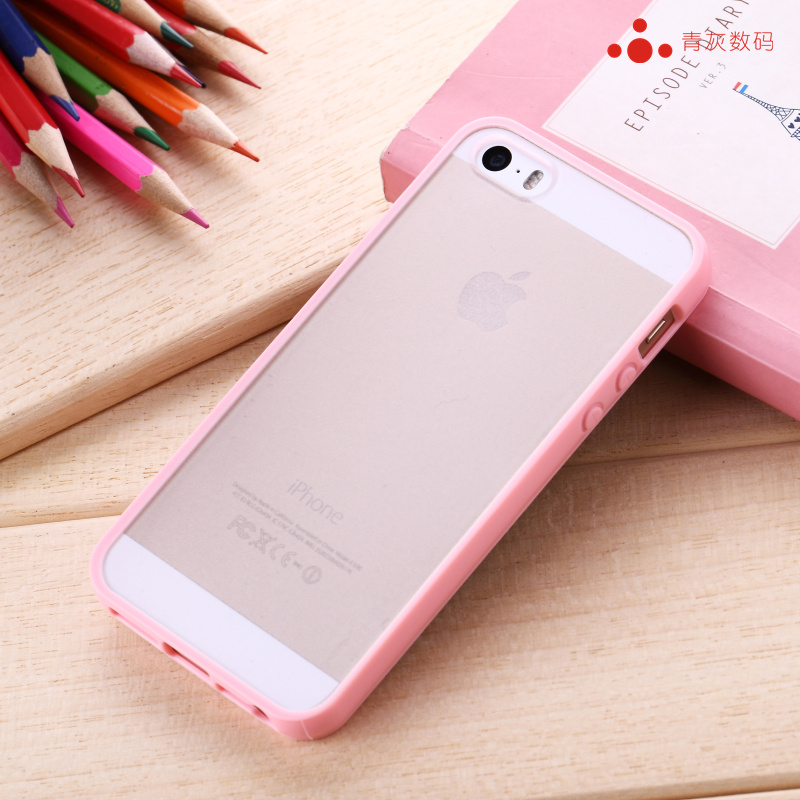 iphone5/5sÊÖ»ú¿Ç SE͸Ã÷ĥɰ¿ÇÌǹûÈí±ß¿ò Æ»¹û5SСÇåб£»¤Ì׳±