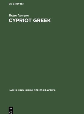 【预售】Cypriot Greek: Its Phonology and Inflections