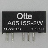 DCDC升压电源模块输出正负15V A0515S-2W 隔离3kv厂家热销中